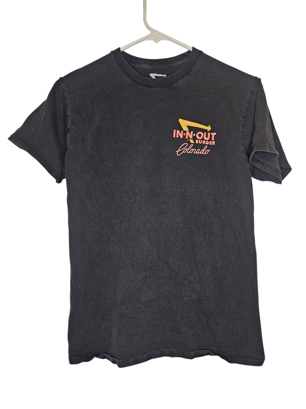 In-N-Out Burger Colorado Graphic Short Sleeve Tee — Black